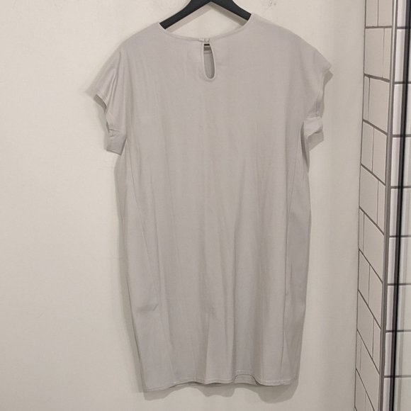 NEW Universal Standard Isabelle Stretch Shift Dress Grey - Picture 3 of 5